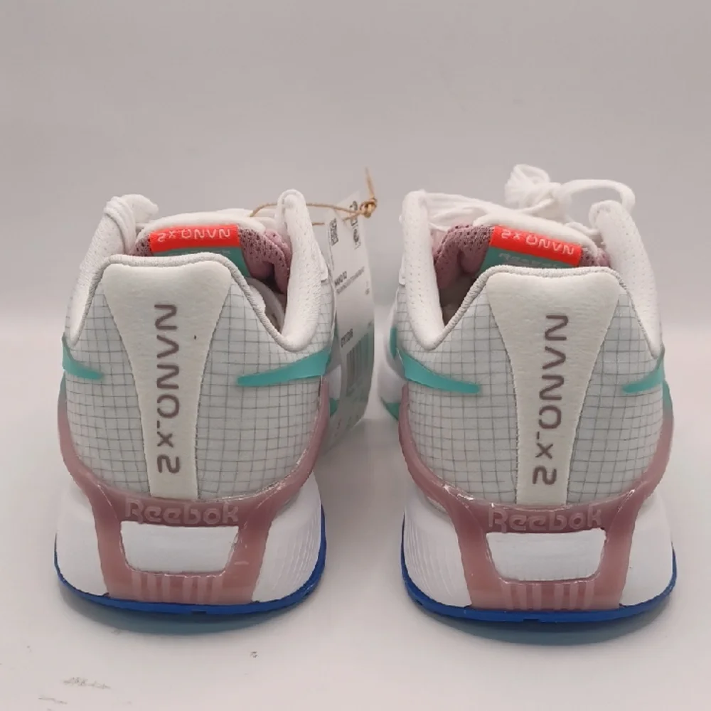 NEW Reebok Nano X2 Sneaker-White/Blue/Purple Women Size 5US GY2286 (Damaged Box) - Picture 3 of 16
